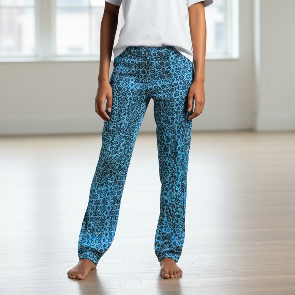 No Boundaries Multicolor Geometric Pants
